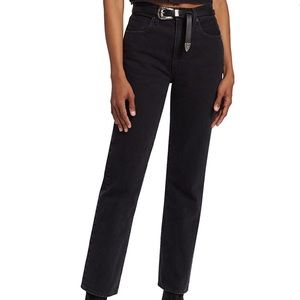 SLVRLAKE London jeans in Jet Black